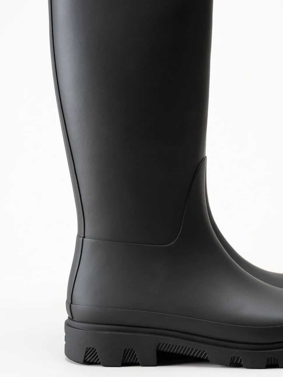 Hunter - Unisex Downpour Tall Boot - Svarta höga gummistövlar