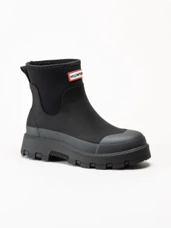 Hunter - Unisex Elements Neoprene - Svarta låga gummistövlar