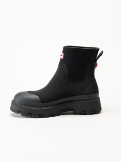 Hunter - Unisex Elements Neoprene - Svarta låga gummistövlar