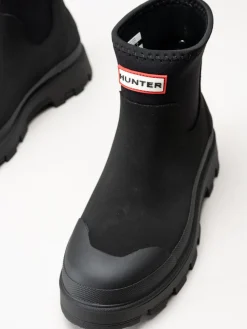 Hunter - Unisex Elements Neoprene - Svarta låga gummistövlar