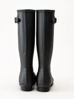 Hunter - Womens Original Tall Boot - Svarta höga gummistövlar