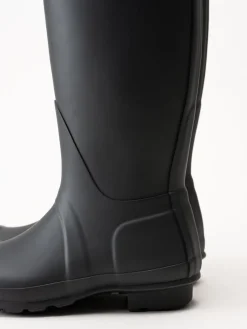 Hunter - Womens Original Tall Boot - Svarta höga gummistövlar