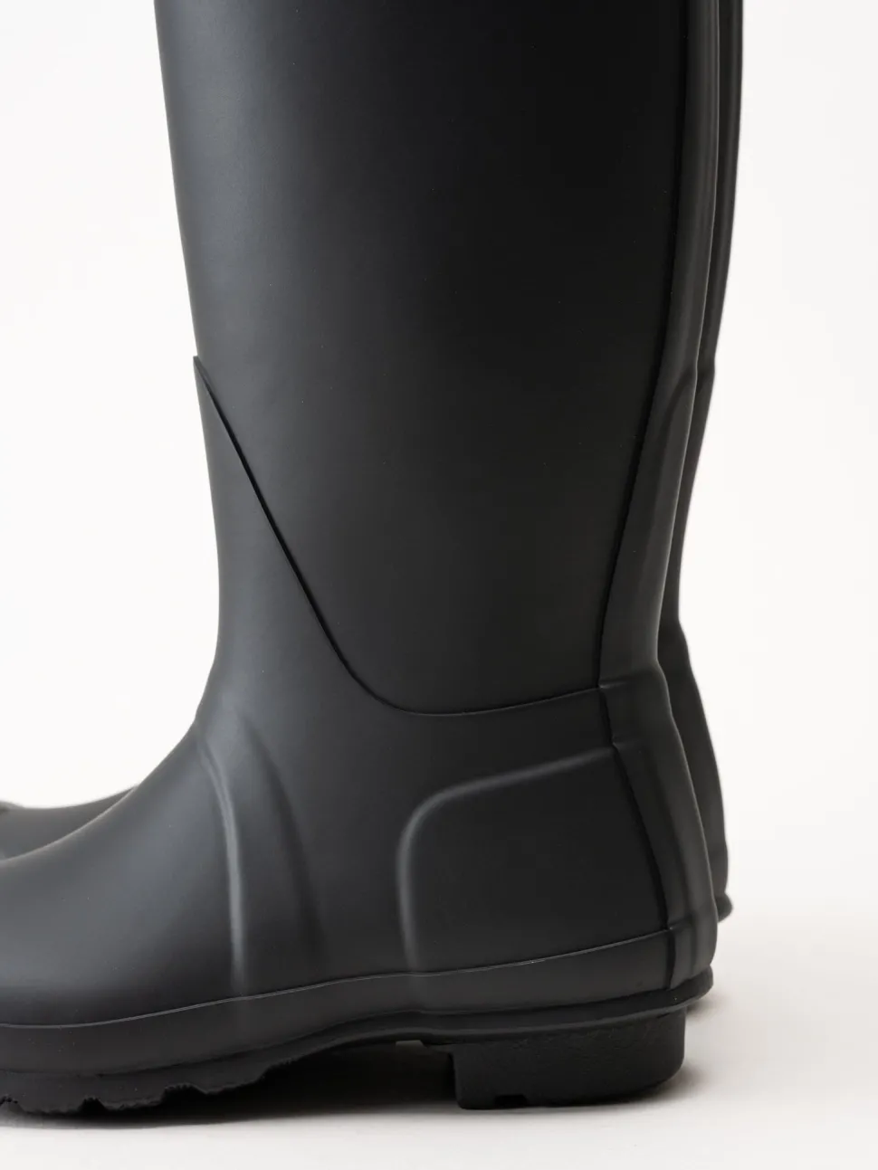 Hunter - Womens Original Tall Boot - Svarta höga gummistövlar