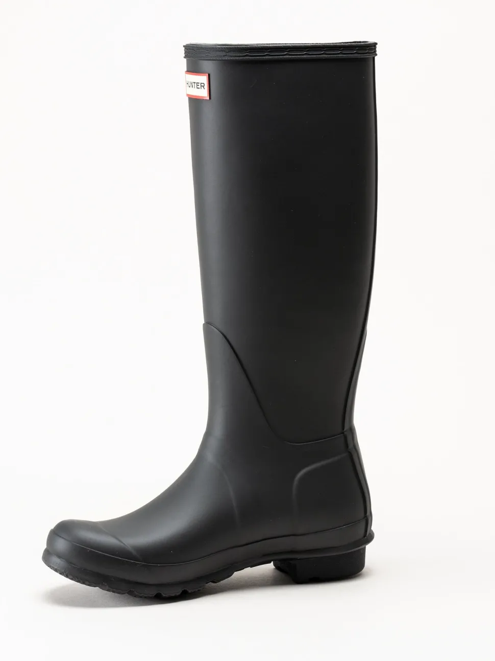 Hunter - Womens Original Tall Boot - Svarta höga gummistövlar