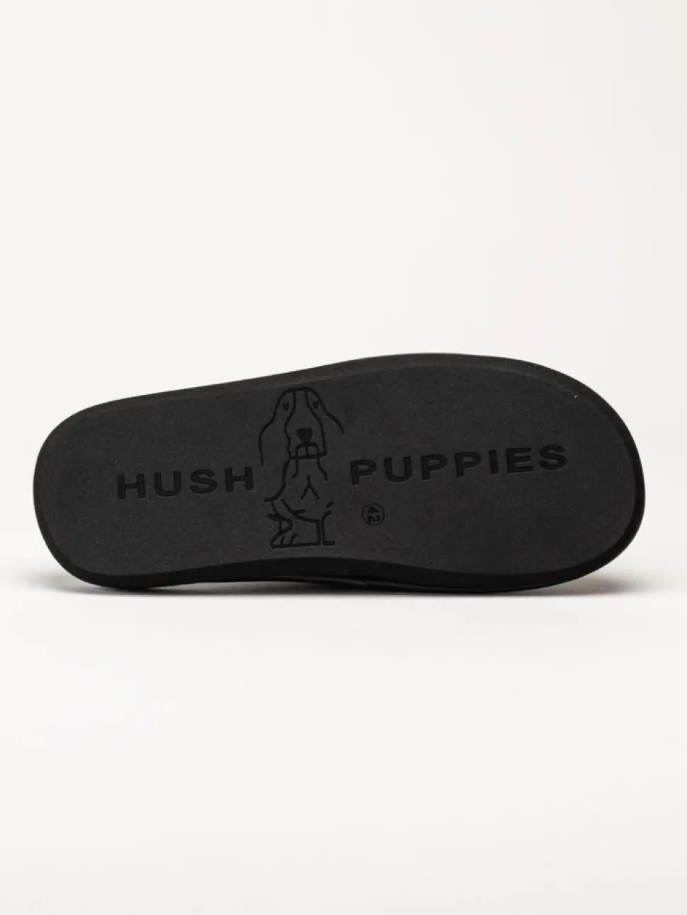 Hush Puppies - Men´s Manuel - Grå slip in tofflor i filt