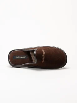Hush Puppies - Men´s Marco - Mörkbruna slip in tofflor