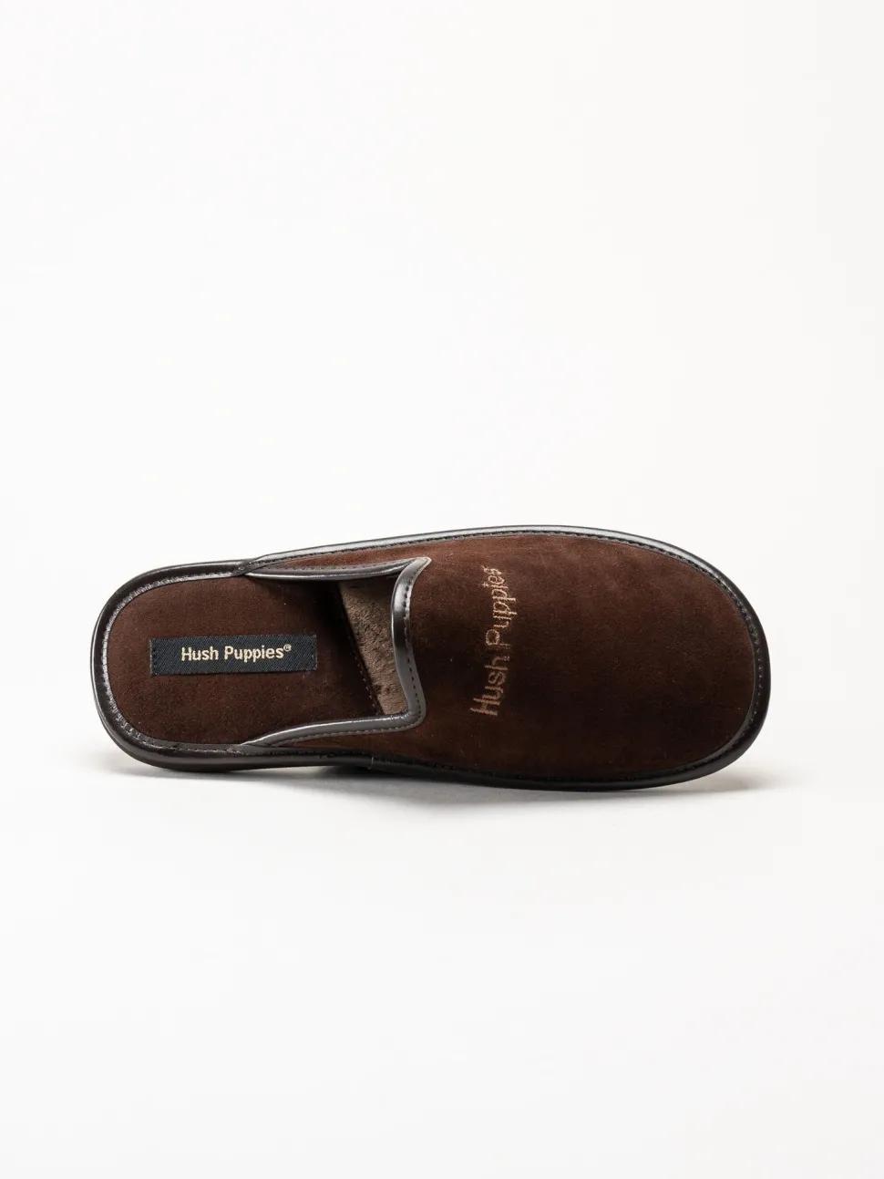 Hush Puppies - Men´s Marco - Mörkbruna slip in tofflor