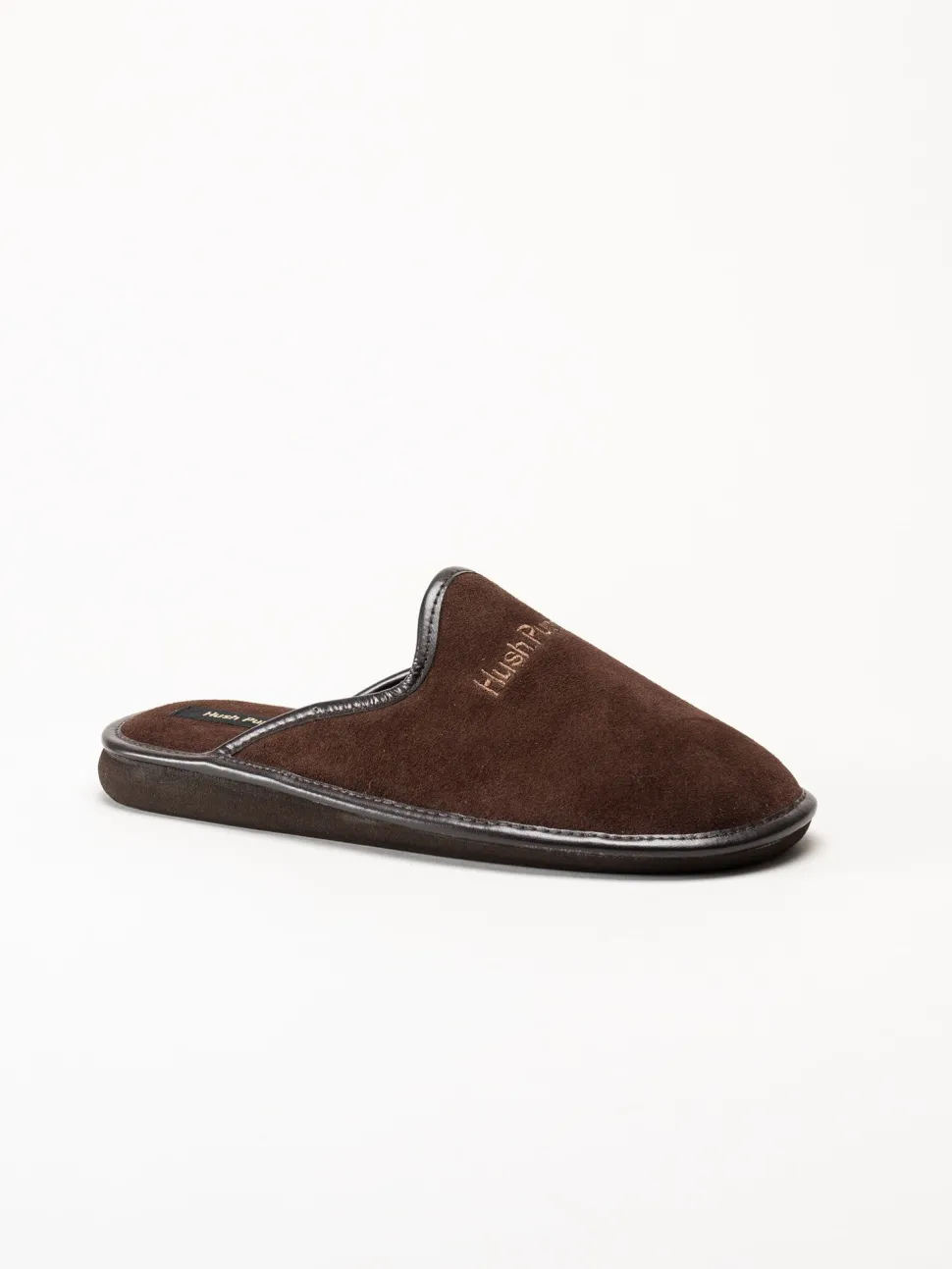 Hush Puppies - Men´s Marco - Mörkbruna slip in tofflor