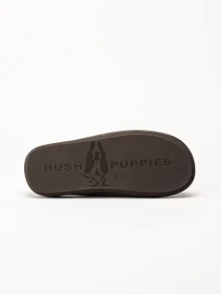 Hush Puppies - Men´s Marco - Mörkbruna slip in tofflor