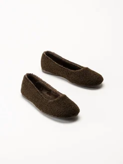 Hush Puppies - Women´s Leia - Mörkbruna ballerinatofflor