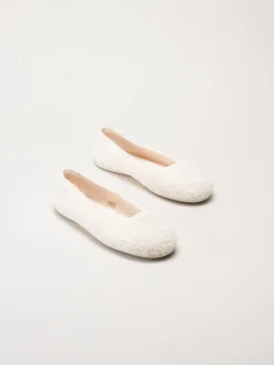 Hush Puppies - Women´s Leia - Vita ballerinatofflor