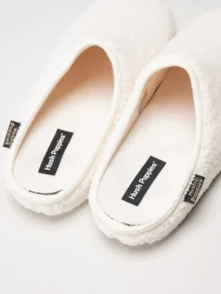 Hush Puppies - Women´s Lunia - Offwhite fodrade tofflor
