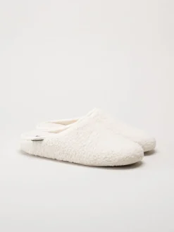 Hush Puppies - Women´s Lunia - Offwhite fodrade tofflor