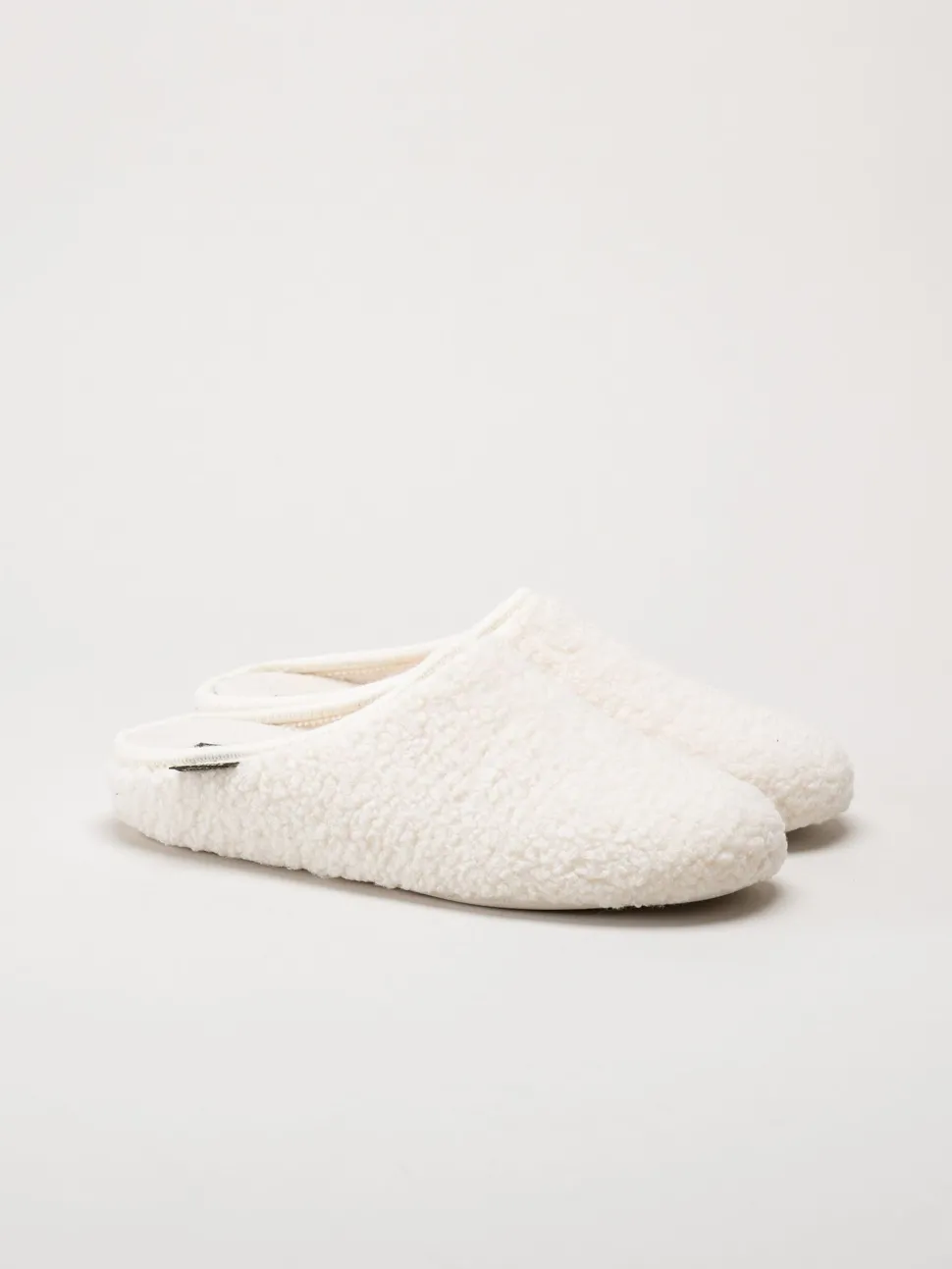 Hush Puppies - Women´s Lunia - Offwhite fodrade tofflor
