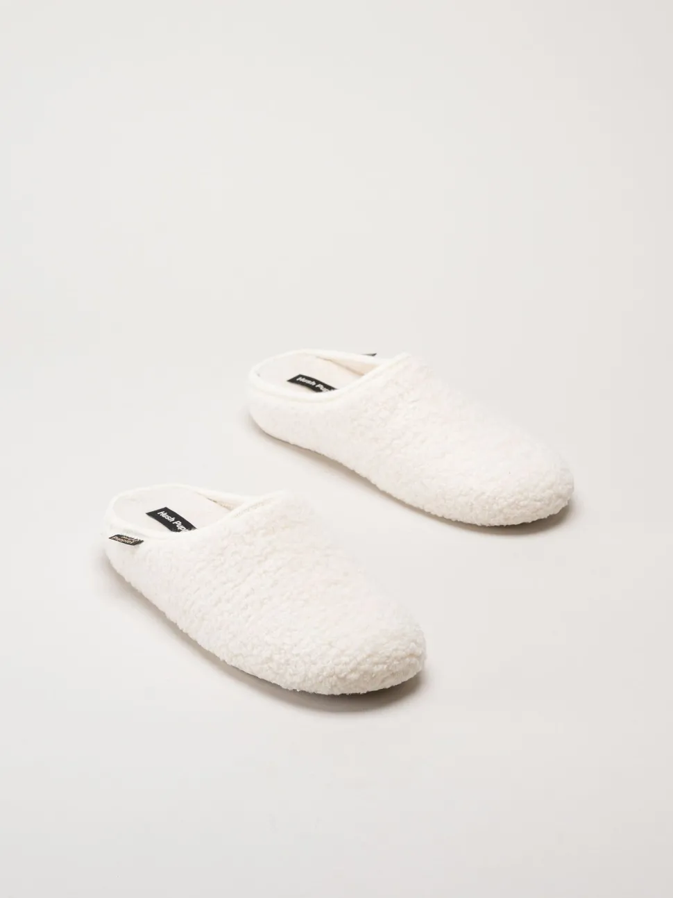 Hush Puppies - Women´s Lunia - Offwhite fodrade tofflor