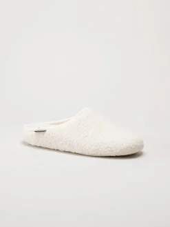 Hush Puppies - Women´s Lunia - Offwhite fodrade tofflor