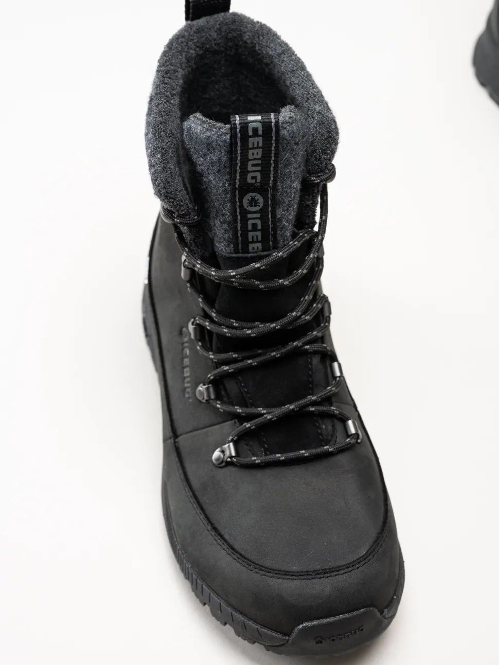 Icebug - Adak ReWool NT - Svarta vinterkängor