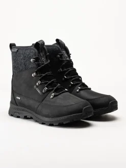 Icebug - Adak Wool Wmns Michelin - Svarta vinterkängor i nubuck