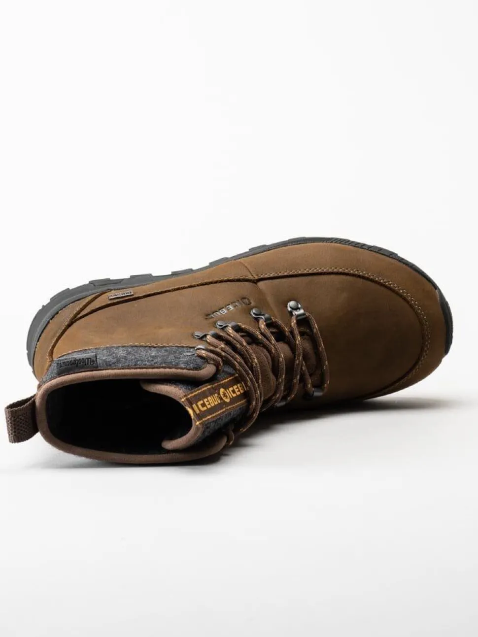 Icebug - Adak Wool Wmns Michelin - Bruna vinterkängor i nubuck