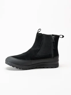 Icebug - Boda M NT - Svarta chelsea boots i mocka