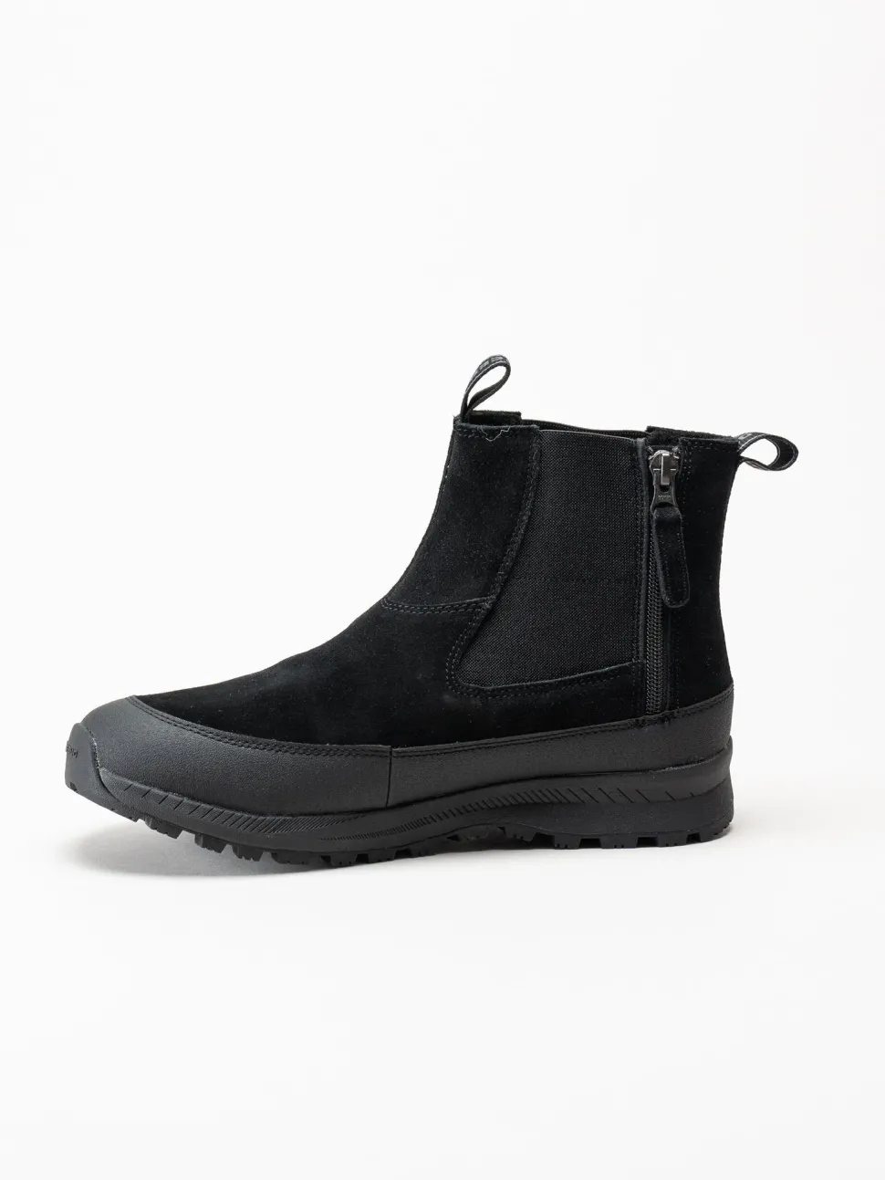 Icebug - Boda M NT - Svarta chelsea boots i mocka