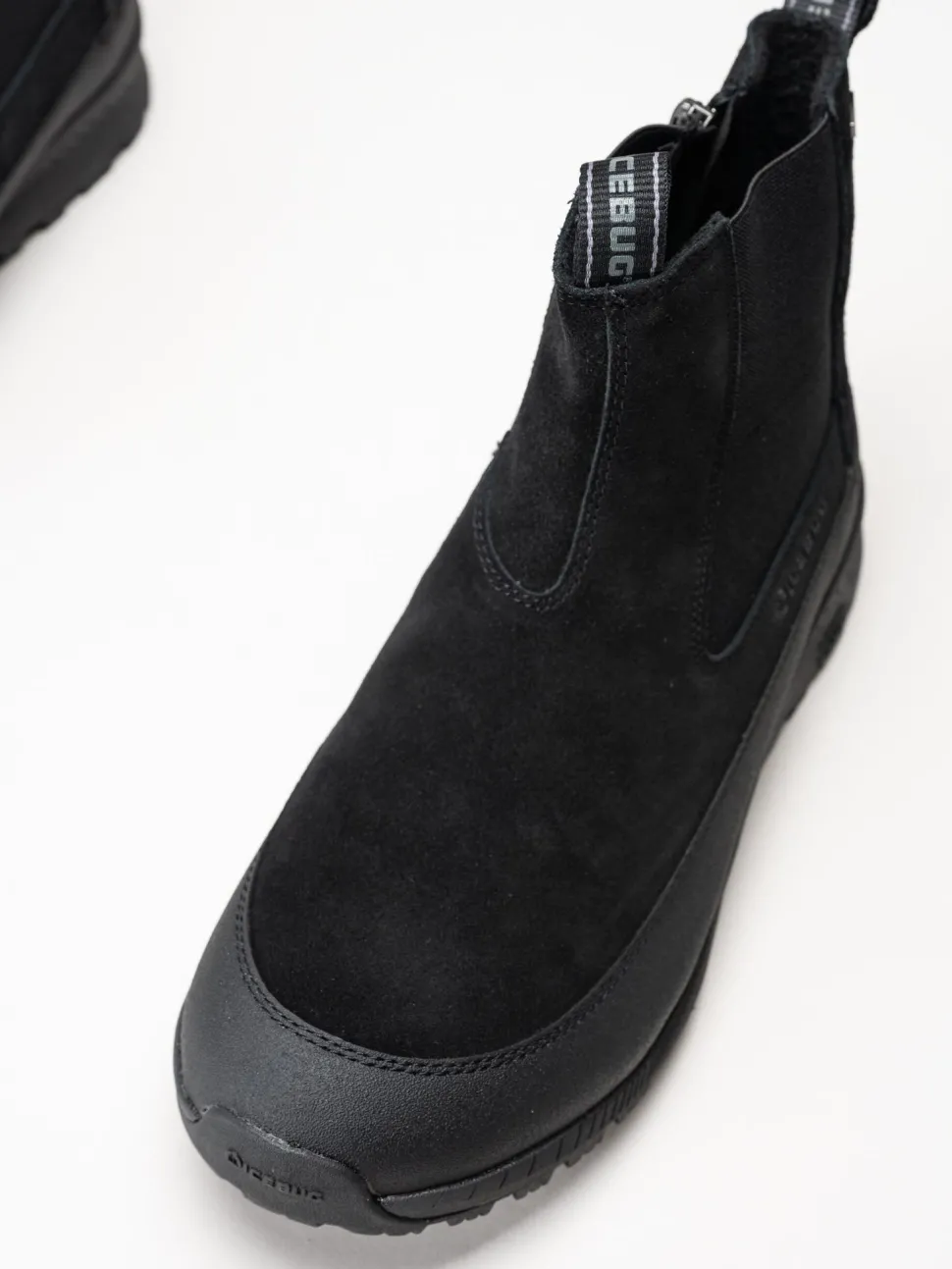 Icebug - Boda M NT - Svarta chelsea boots i mocka