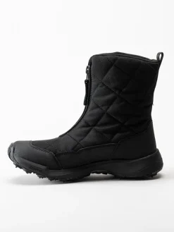 Icebug - Ivalo4 W BUGrip - Svarta högre vinterkängor med dubbar