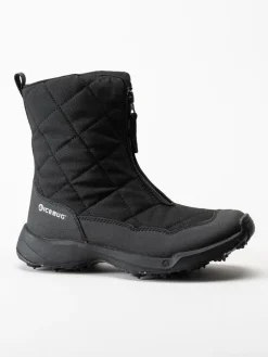 Icebug - Ivalo4 W BUGrip - Svarta högre vinterkängor med dubbar