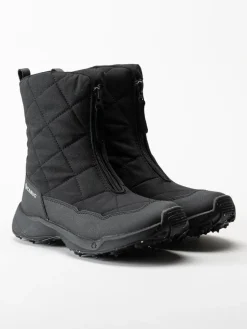 Icebug - Ivalo4 W BUGrip - Svarta högre vinterkängor med dubbar
