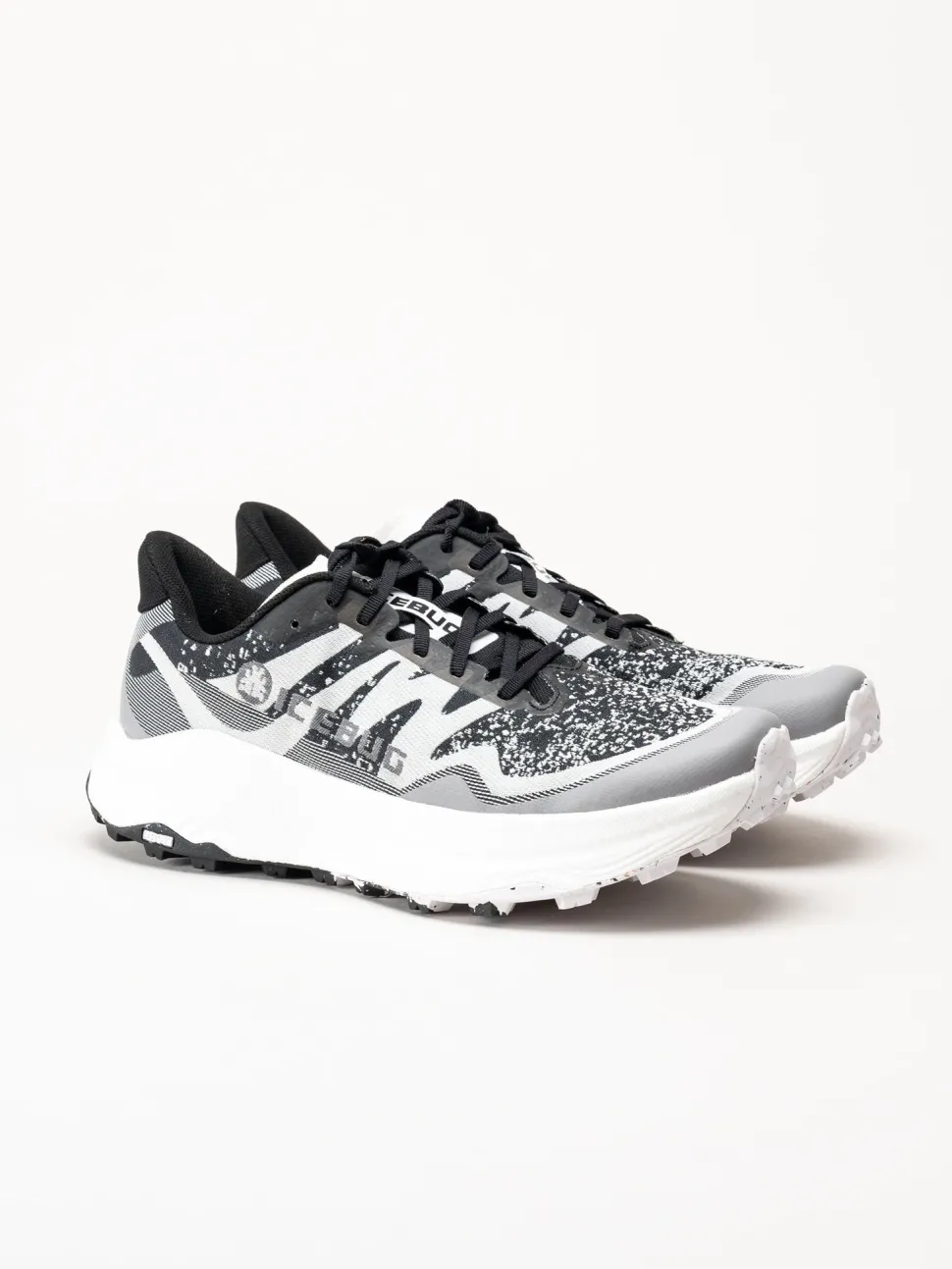 Icebug - Järv RB9X - Svartvita sneakers i textil
