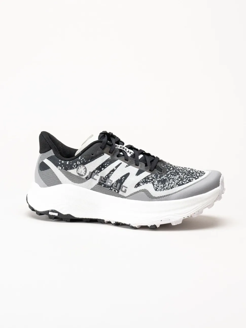 Icebug - Järv RB9X - Svartvita sneakers i textil