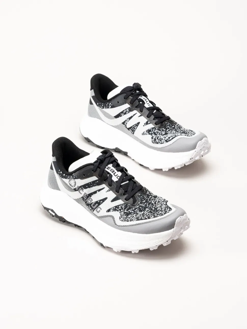 Icebug - Järv RB9X - Svartvita sneakers i textil