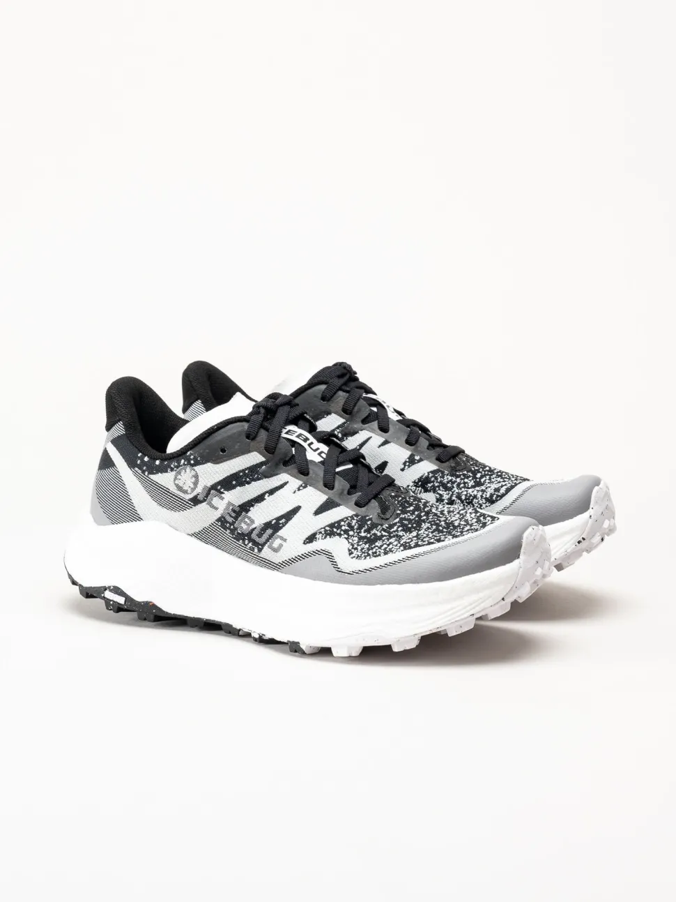 Icebug - Järv RB9X - Svartvita sneakers i textil