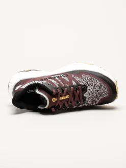 Icebug - Järv Womens RB9X - Mörkröda sportskor i slitstark textil