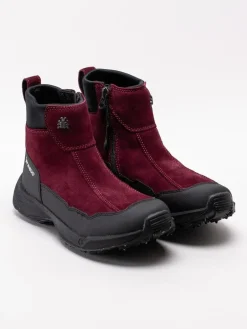 Icebug - Metro2 W BuGrip - Vinröda vinterkängor med dubbar