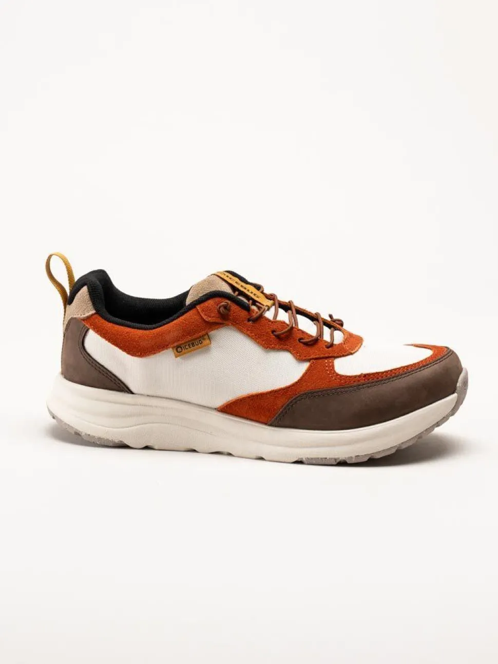 Icebug - Norna RB9X - Bruna sneakers i mocka och textil