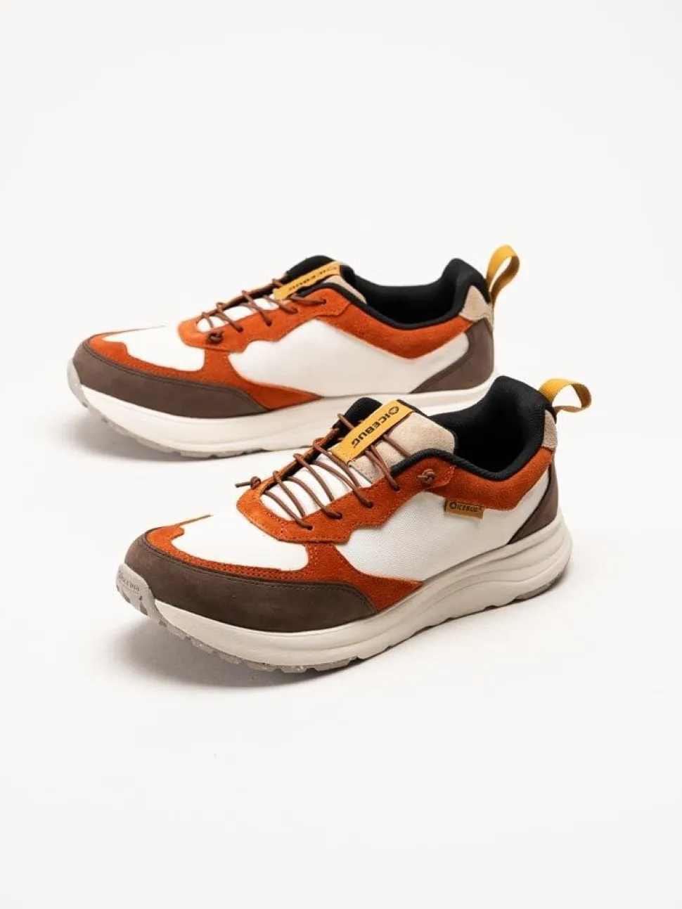Icebug - Norna RB9X - Bruna sneakers i mocka och textil