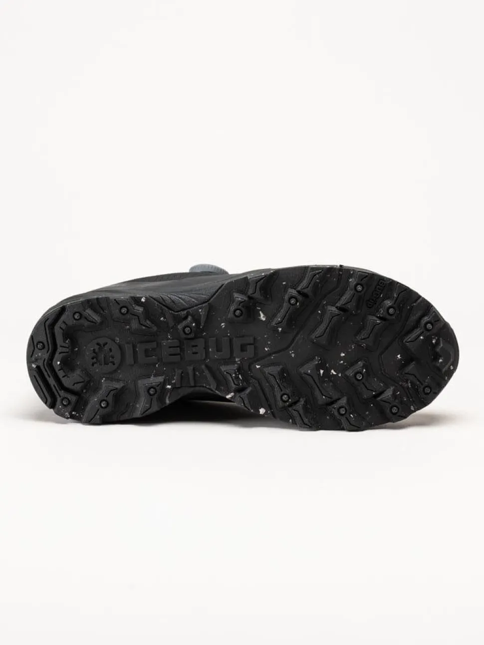 Icebug - Rover 2 Mens BUGrip - Svarta promenadskor med dubbar