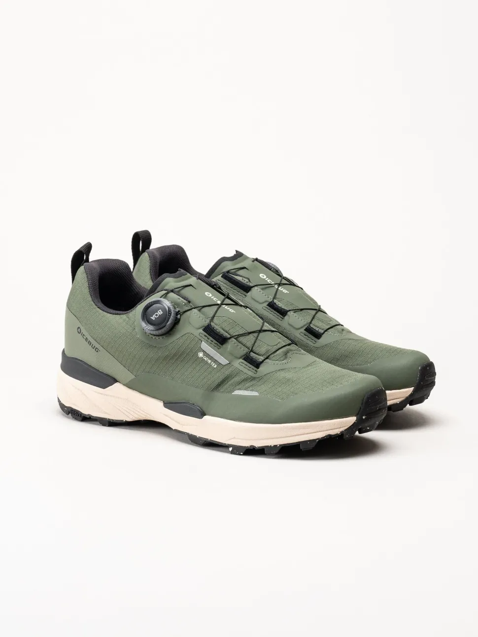Icebug - Rover 2 RB9X - Gröna sneakers i textil