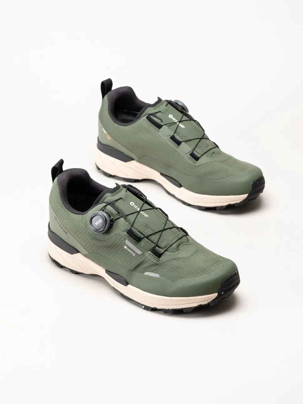 Icebug - Rover 2 RB9X - Gröna sneakers i textil