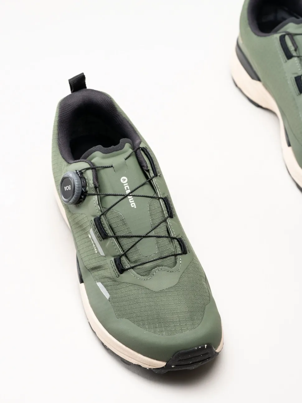 Icebug - Rover 2 RB9X - Gröna sneakers i textil