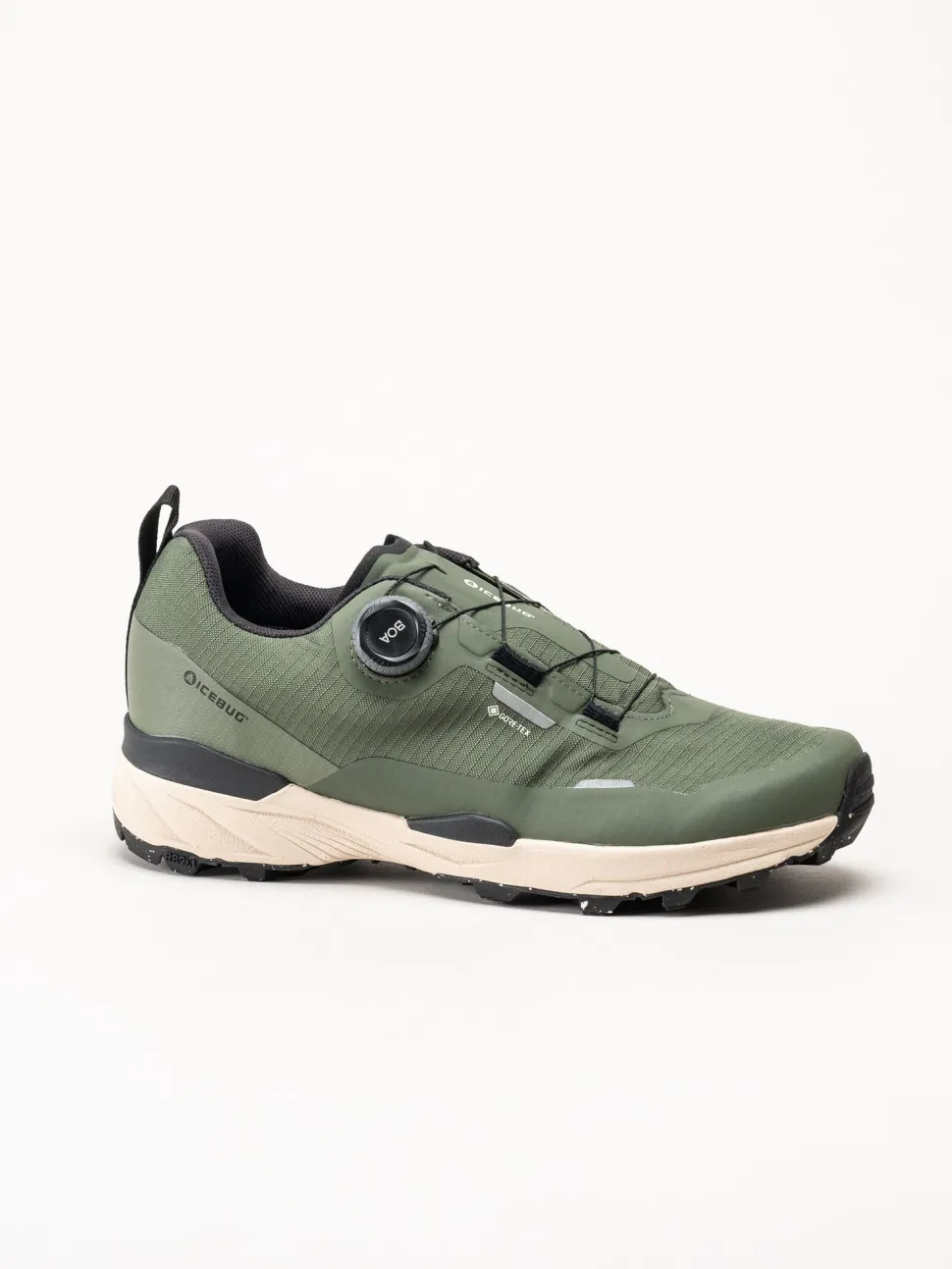 Icebug - Rover 2 RB9X - Gröna sneakers i textil