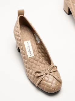Ilse Jacobsen - Altura03 - Beige quiltad pumps