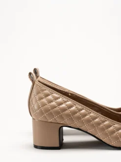 Ilse Jacobsen - Altura03 - Beige quiltad pumps