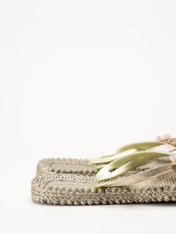 Ilse Jacobsen - Cheerful18F - Guldfärgade flip flops