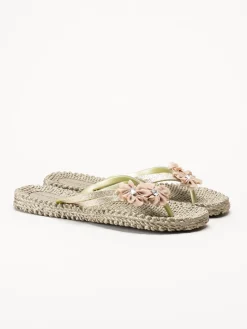Ilse Jacobsen - Cheerful18F - Guldfärgade flip flops