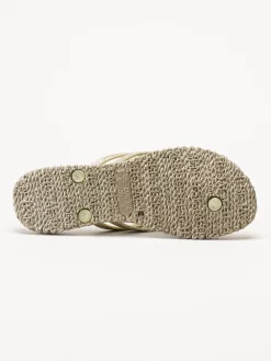 Ilse Jacobsen - Cheerful18F - Guldfärgade flip flops