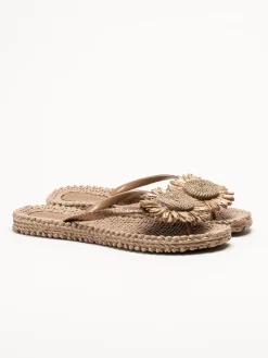 Ilse Jacobsen - Cheerful16F - Ljusbruna flip flops