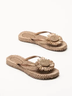 Ilse Jacobsen - Cheerful16F - Ljusbruna flip flops
