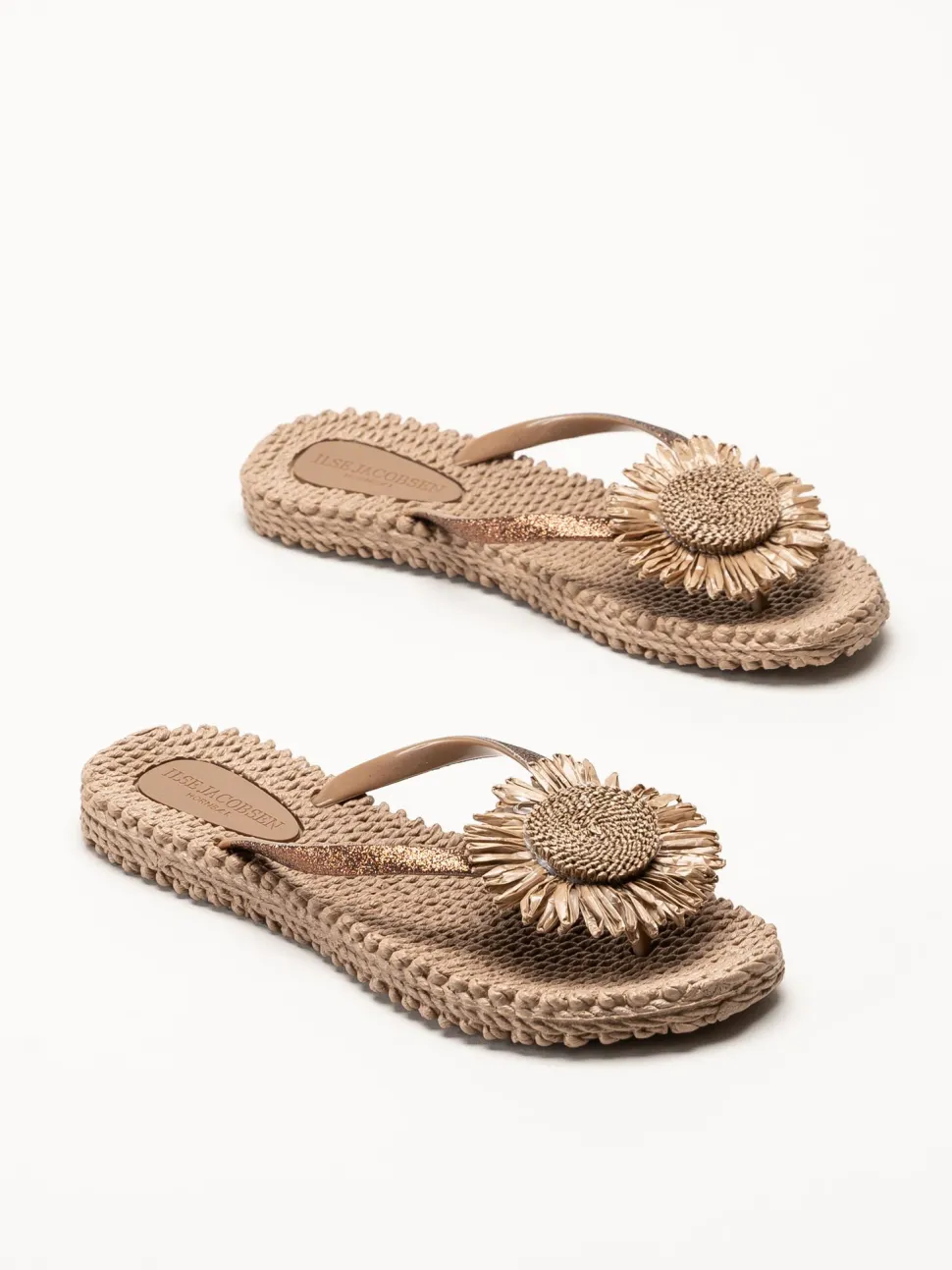 Ilse Jacobsen - Cheerful16F - Ljusbruna flip flops